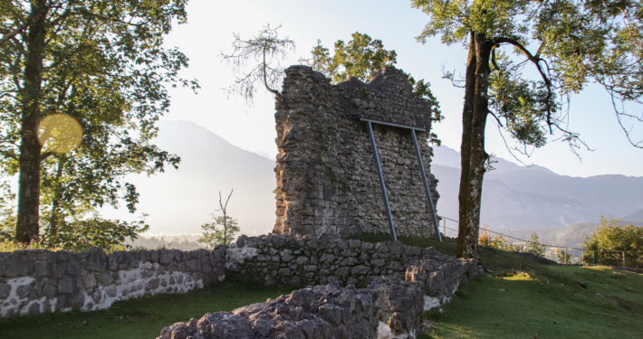 Burgruine, Oberaudorf, Bayern, Chiemsee-Alpenland Tourismus