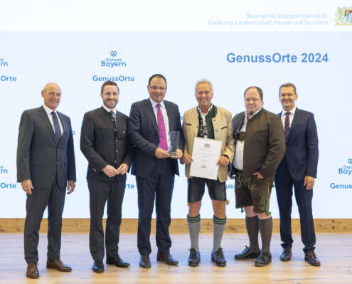 GenussOrt 2024, Auszeichnung Oberaudorf, Bayern