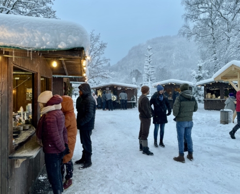 Winter, Bayern, Schneelandschaft, Weihnachtsmarkt, Veranstaltung, Oberaudorf